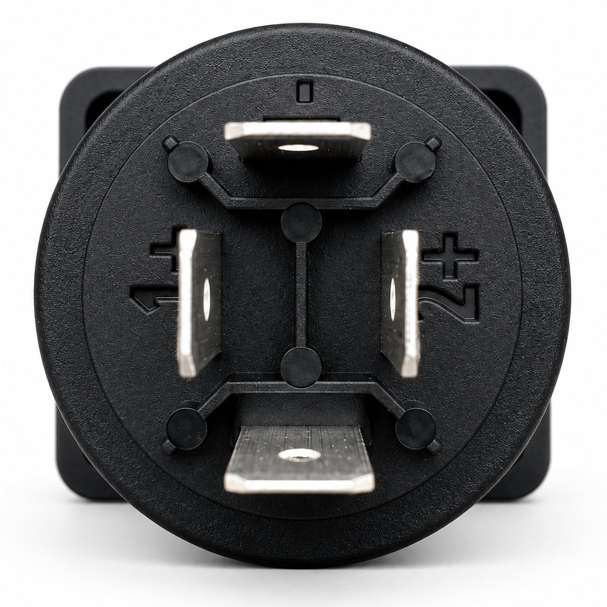 NL4MPXX 4 Pole Male Speakon Chassis Connector NL4MP