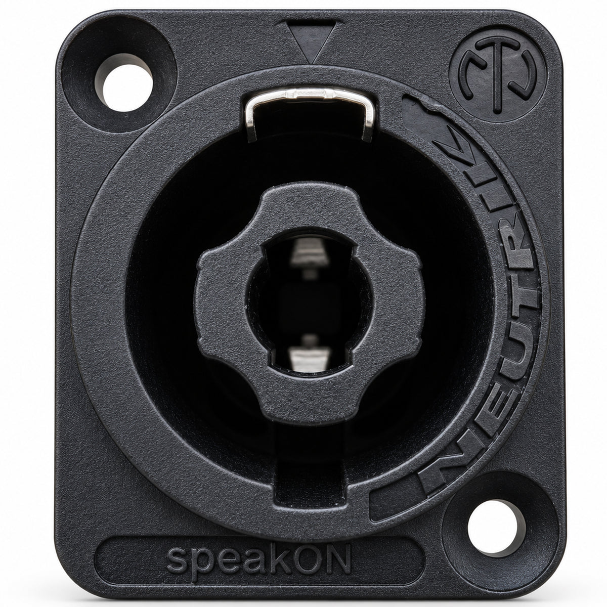 NL4MPXX 4 Pole Male Speakon Chassis Connector NL4MP