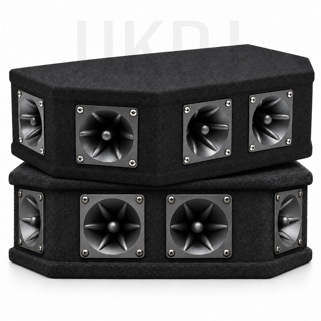 2 x 100W High Frequency Tweeter HF Speaker Top Box Sound System