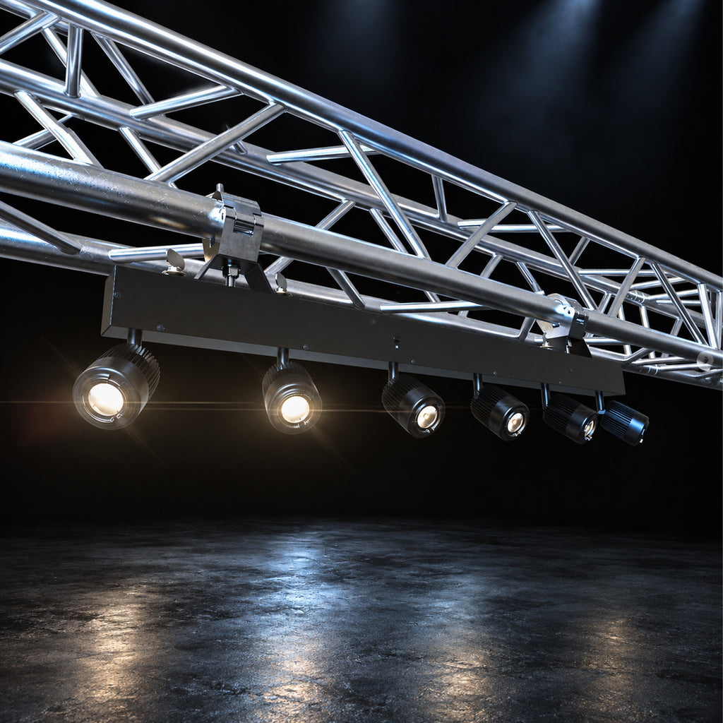 Pinspot Bar 6-Head LED Pinspot Lighting Fixture (Graded)