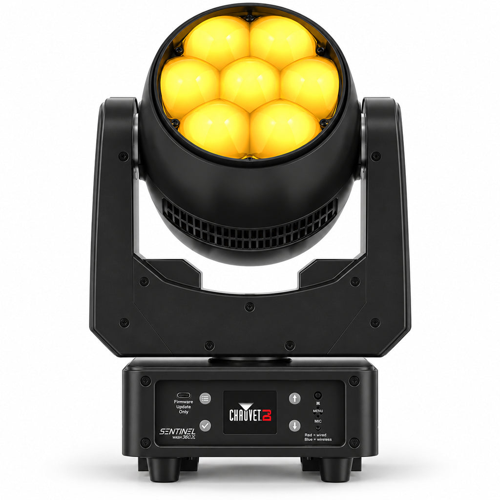 Sentinel Wash Q7Z ILS RGBW LED Moving Head Wash with Zoom
