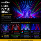 Laserworld ScanBar 10RGB Multi-Colour 5 Beam Effect Laser
