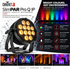 SlimPAR Pro Q IP IP65 RGBA LED Outdoor Wash Light (Graded)