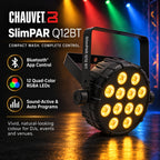 SlimPAR Q12 BT Controllable RGBA LED Par Can (Graded)
