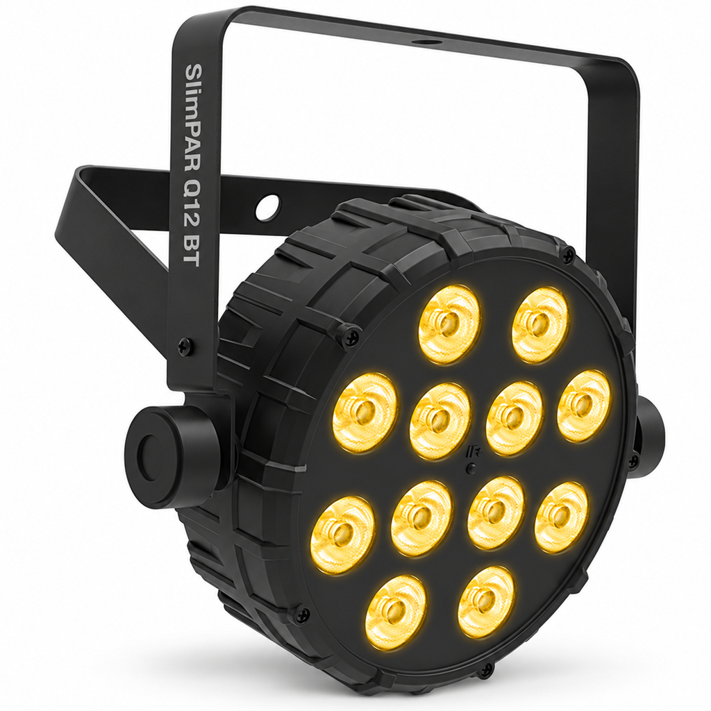 SlimPAR Q12 BT Controllable RGBA LED Par Can (Graded)