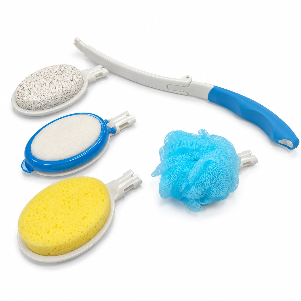 15pc  Lotion Applicator Set Magic Skin Spa Ergonomic Body Wand inc Travel Bag