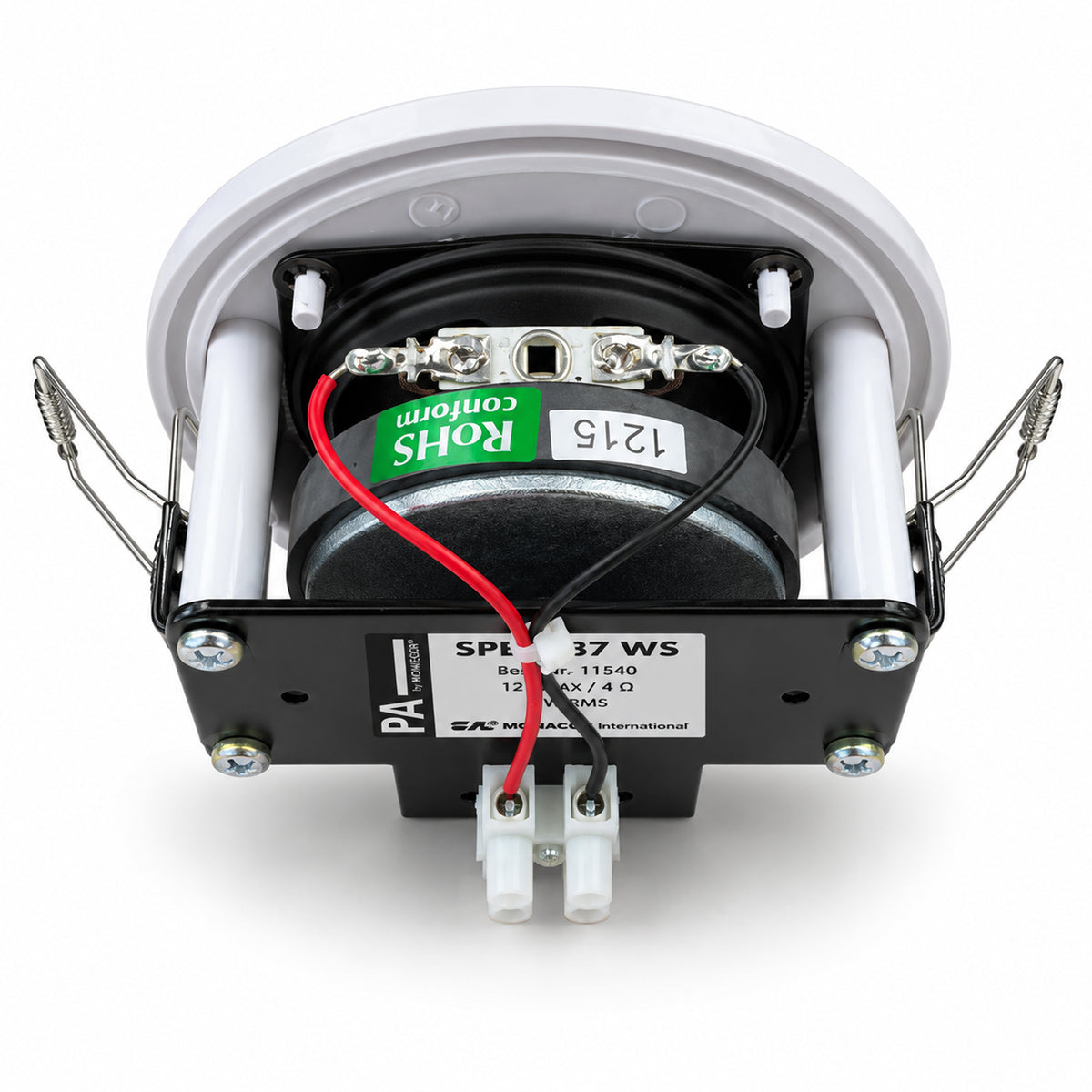 Compact Ceiling Speakers 2.5" 4 Ohm 12w White