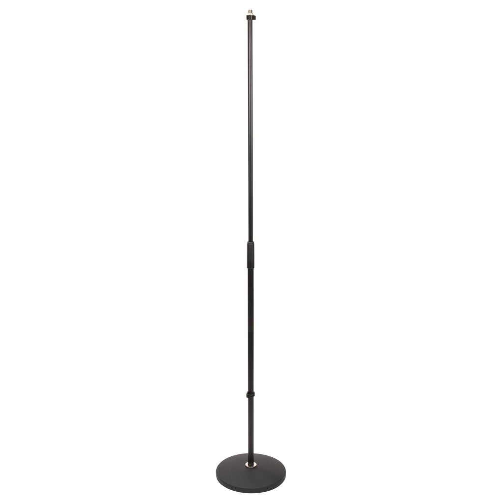 Heavy Round Anti-Vibration Base Microphone Black Stand Band Singer Mic