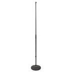 Heavy Round Anti-Vibration Base Microphone Black Stand Band Singer Mic
