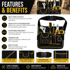 Multi-Pocket Tool Belt Cloth Pouch
