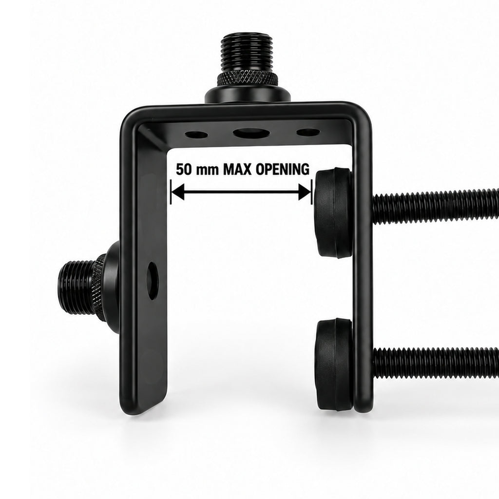 UTX-360BK Microphone Gooseneck Table Clamp