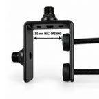 UTX-360BK Microphone Gooseneck Table Clamp