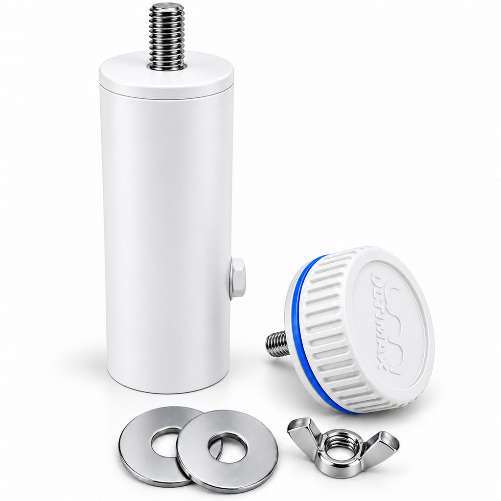 Ultimax UTX 35M WH 35mm to M10 Top Cap Spigot Adaptors – Twin Pack