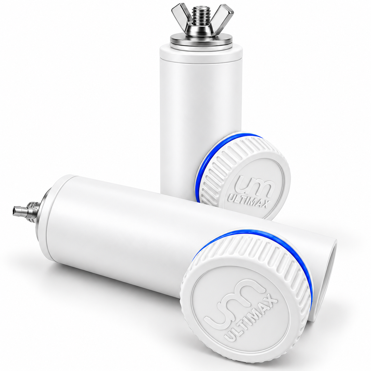 Ultimax UTX 35M WH 35mm to M10 Top Cap Spigot Adaptors – Twin Pack