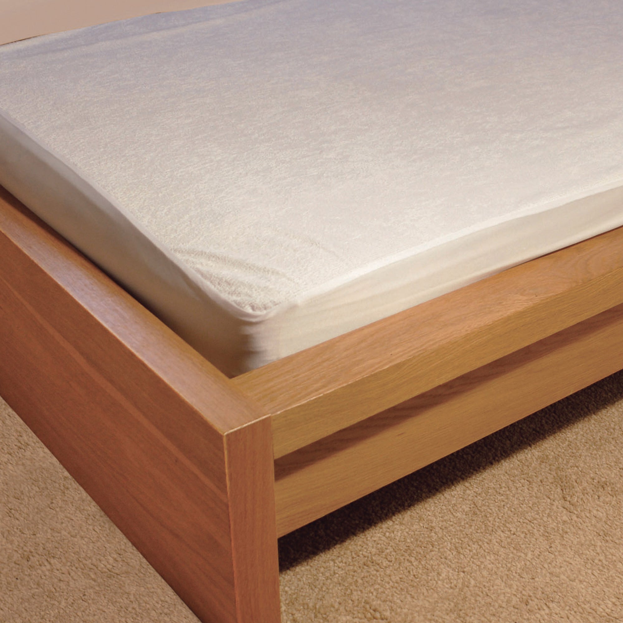 Single Double King Anti-Allergenic Waterproof Mattress Cover