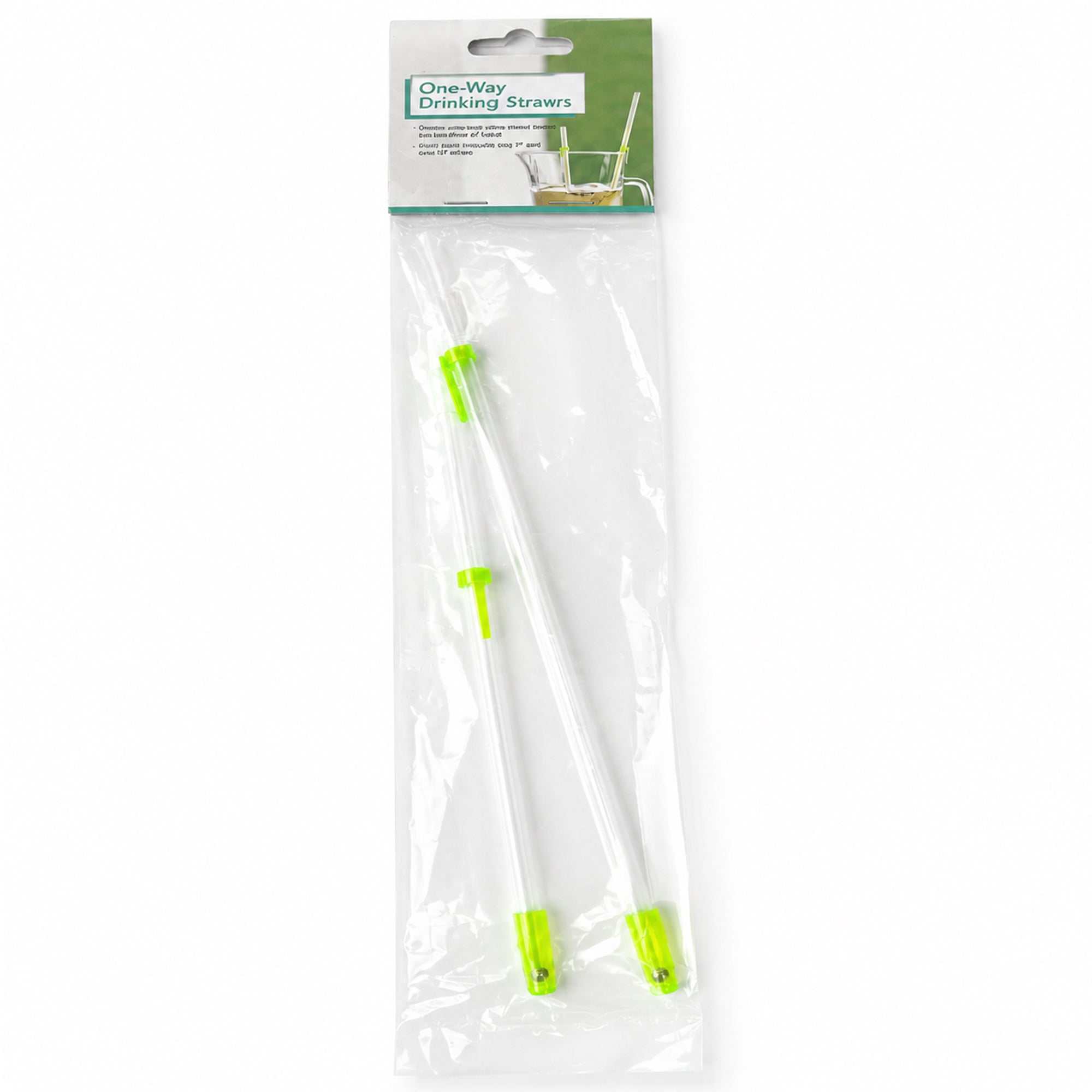 One way Drinking Straw