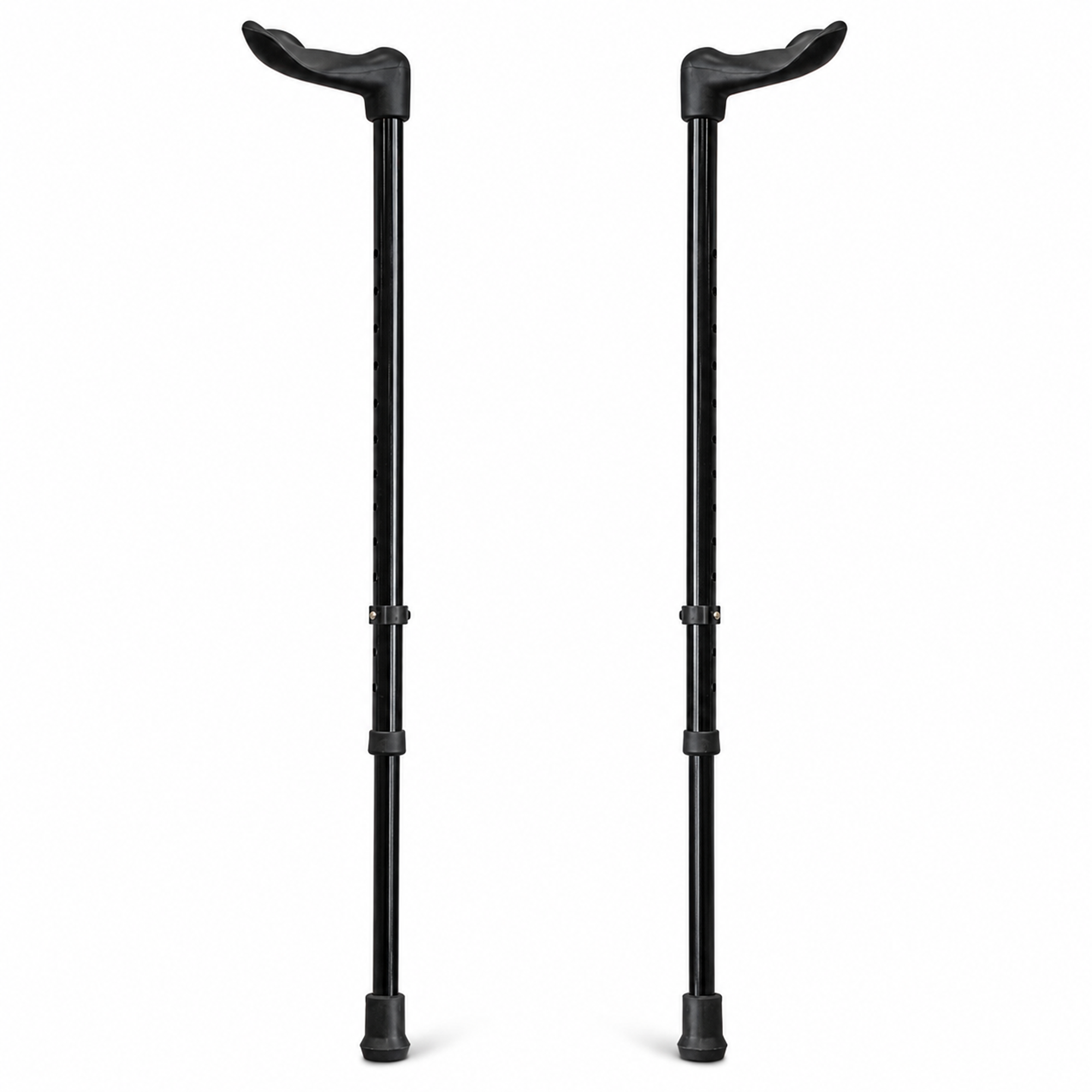 Right & Left Handed 2 Section Ergonomic Walking Stick
