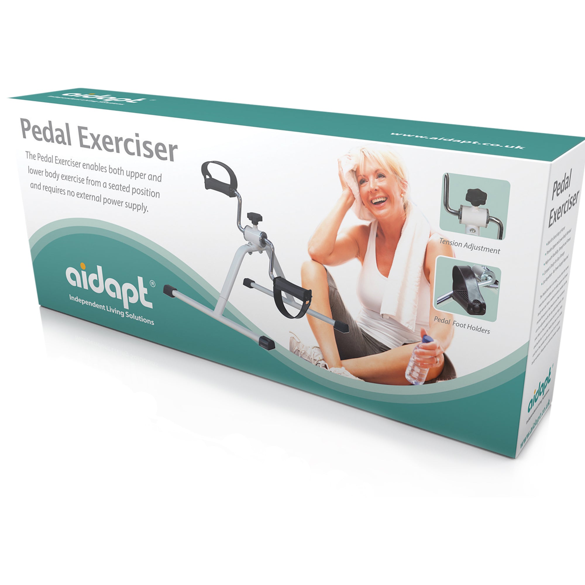 Portable Pedal Exerciser Folding Legs and Arms Workout Machine