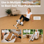 Portable Pedal Exerciser Folding Legs and Arms Workout Machine