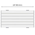 Bathboard 3 Sizes Medina Reinforced Bath Shower Board