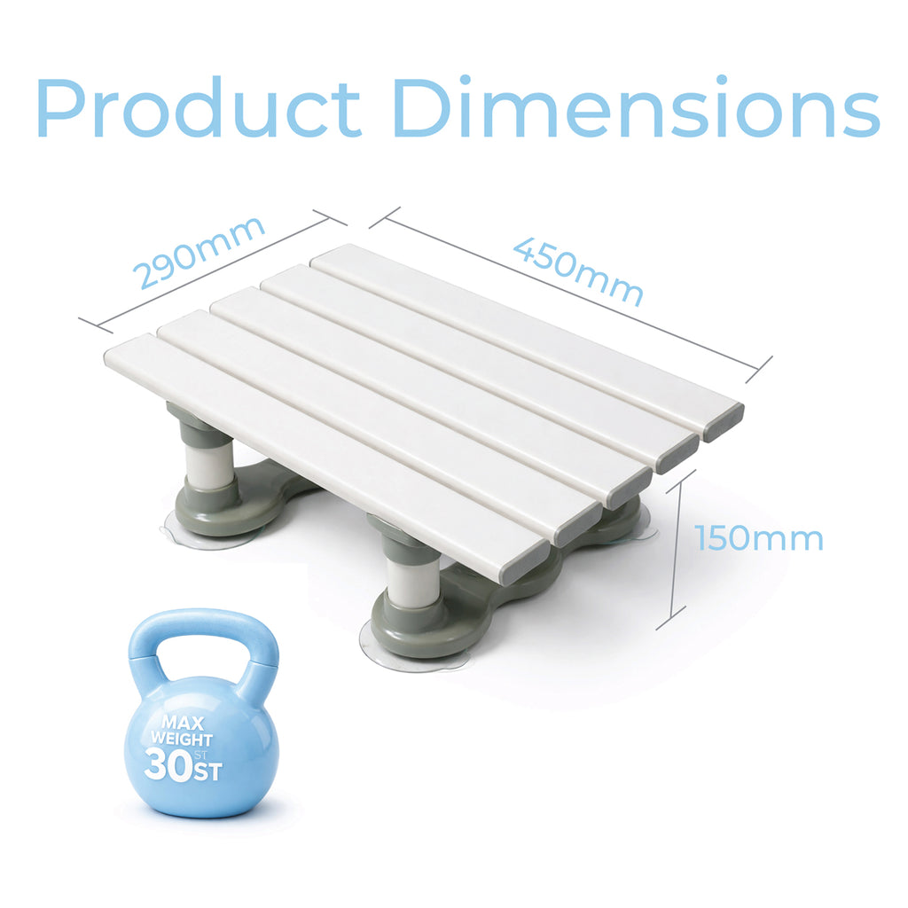 Medina Bath Shower Seat MHRA Mobility 6 Inch