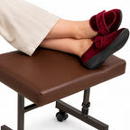 Beaumont Adjustable Foot Stool Leg Rest with Castors