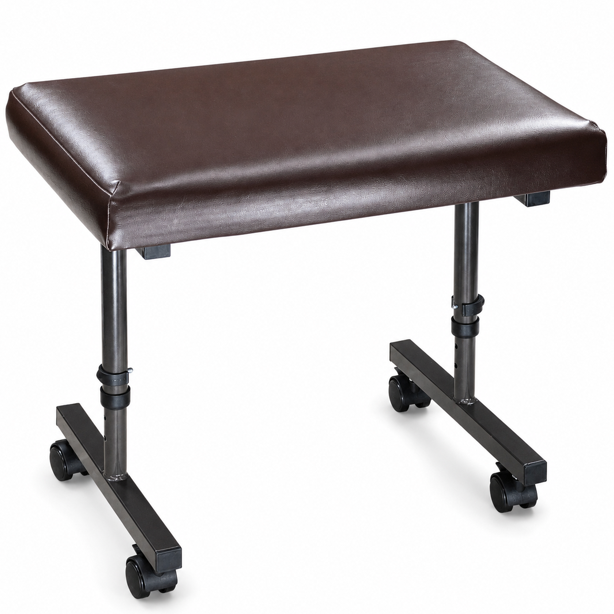 Beaumont Adjustable Foot Stool Leg Rest with Castors
