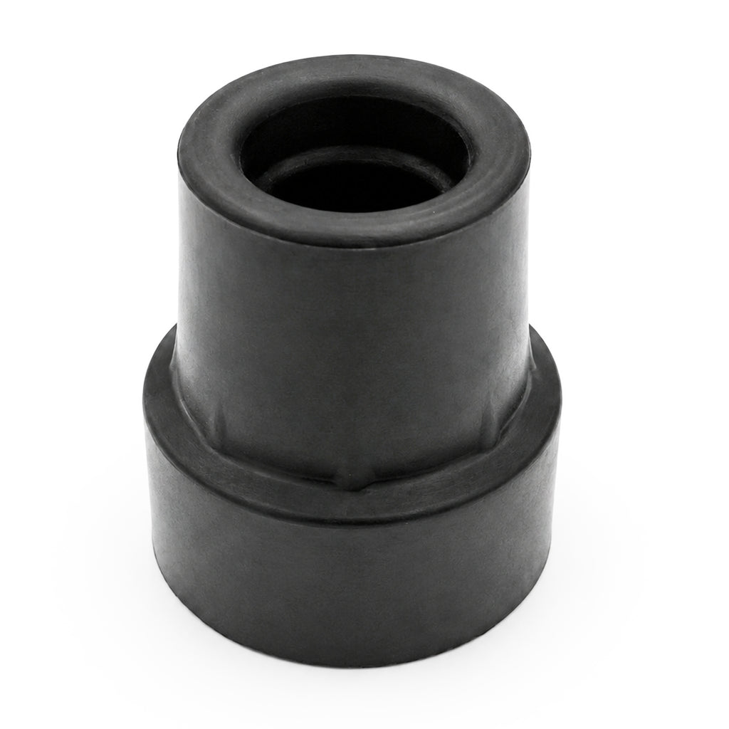 Set Of 2 Replacement Black Rubber Ferrules 20mm