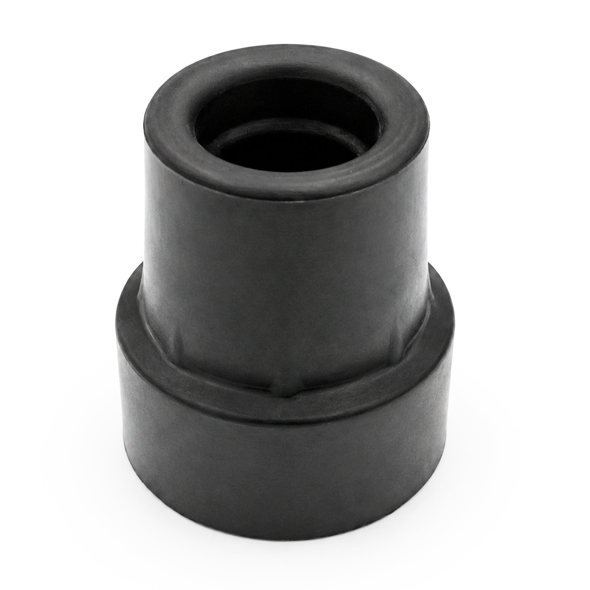 Set Of 2 Replacement Black Rubber Ferrules 20mm