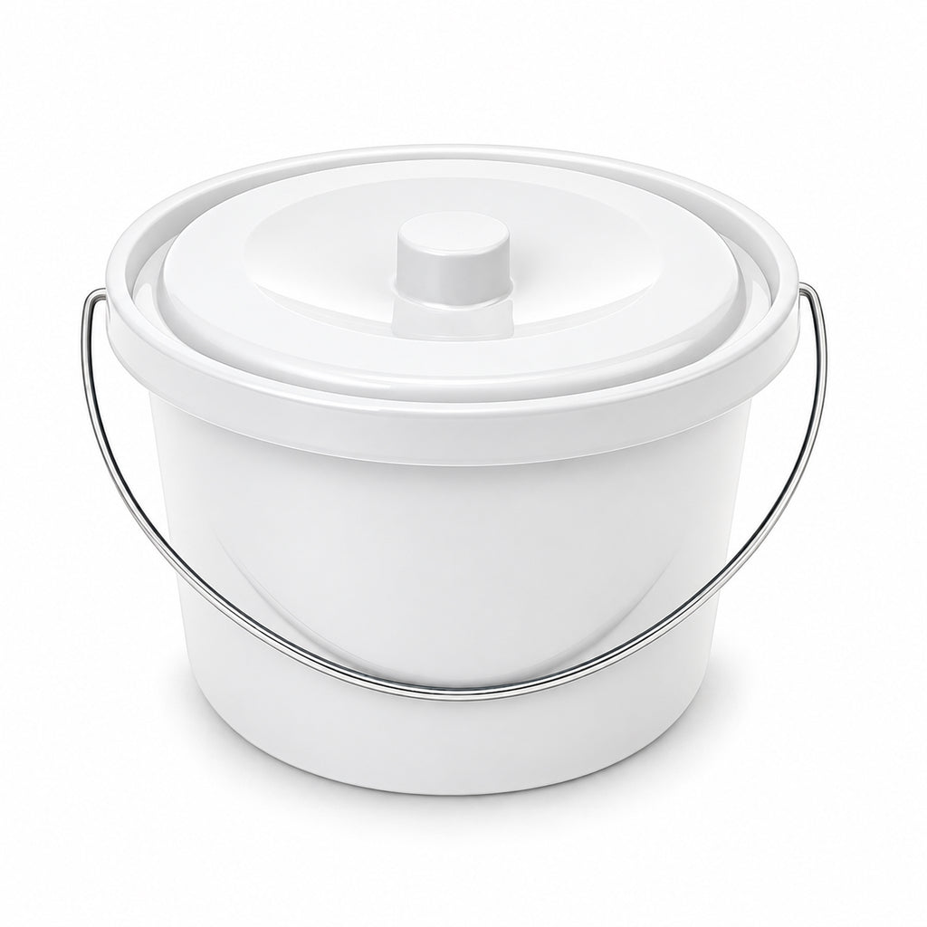 7.5L Commode Bucket and Lid