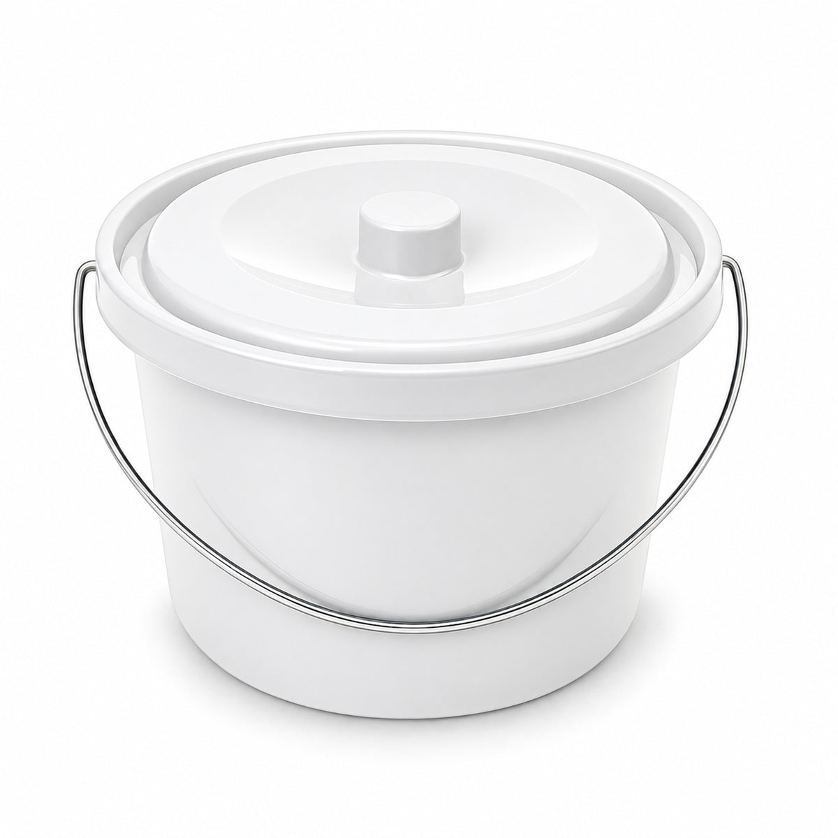 7.5L Commode Bucket and Lid