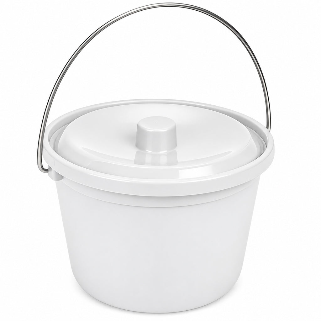 7.5L Commode Bucket and Lid