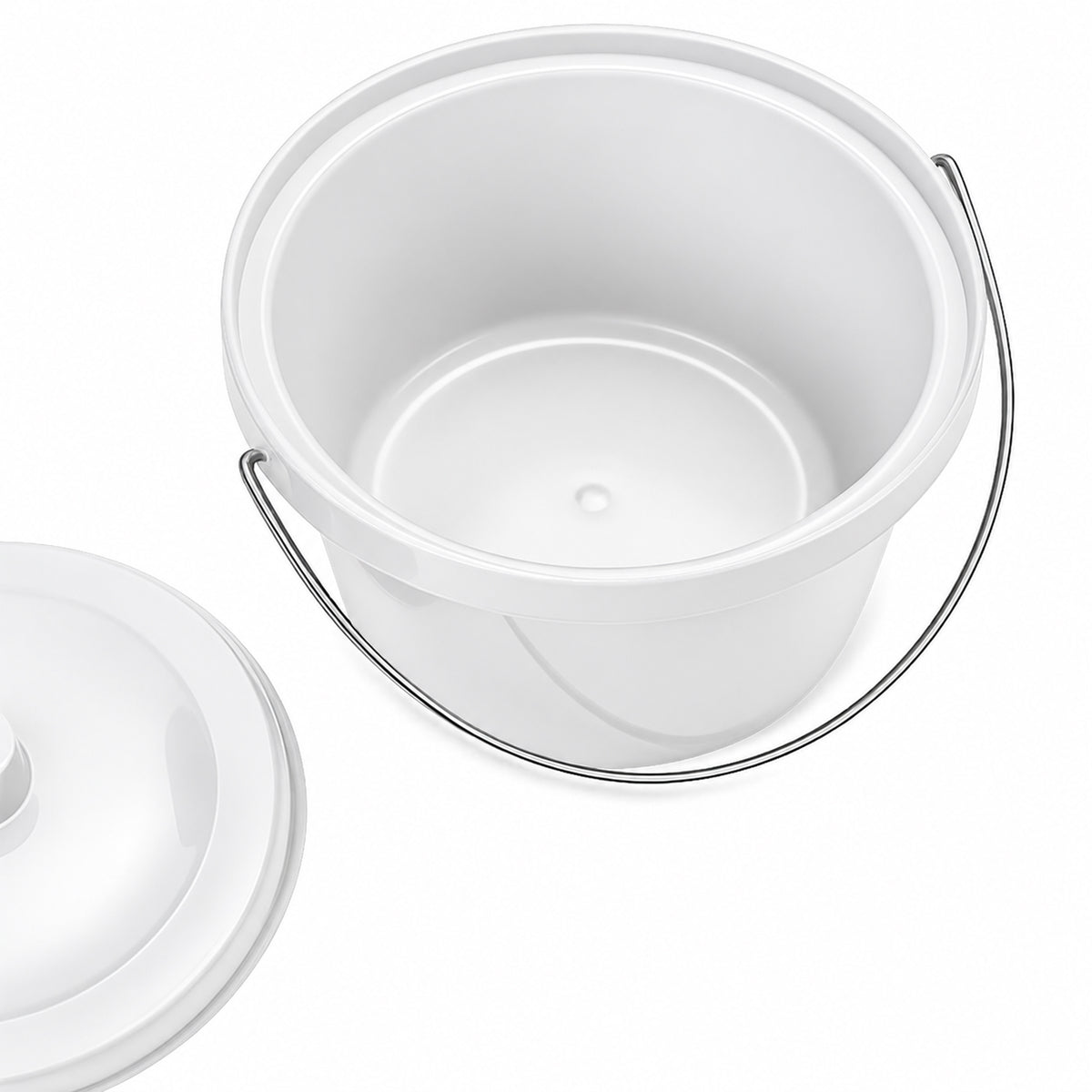 7.5L Commode Bucket and Lid