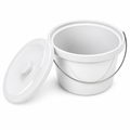 7.5L Commode Bucket and Lid