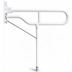 Solo Hinged Arm with Back Plate and Leg 3 Lengths 600-775mm Options