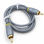 Silver Collection 5m RCA Phono Composite Video Signal Lead CCTV TV Picture