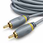 Silver Collection 5m RCA Phono Composite Video Signal Lead CCTV TV Picture