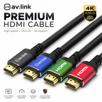 Premium HDMI Cable 4k with Aluminium Head-Shell 1.5M 3M 5M 10M