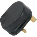 Impact Resisant 3 Pin UK Plugs Orange Black and White