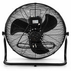 18" (45 cm) Ultra High Velocity Black floor Fan Air Circulator