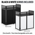 Combi Booth System Foldable Stand with Built In Screens