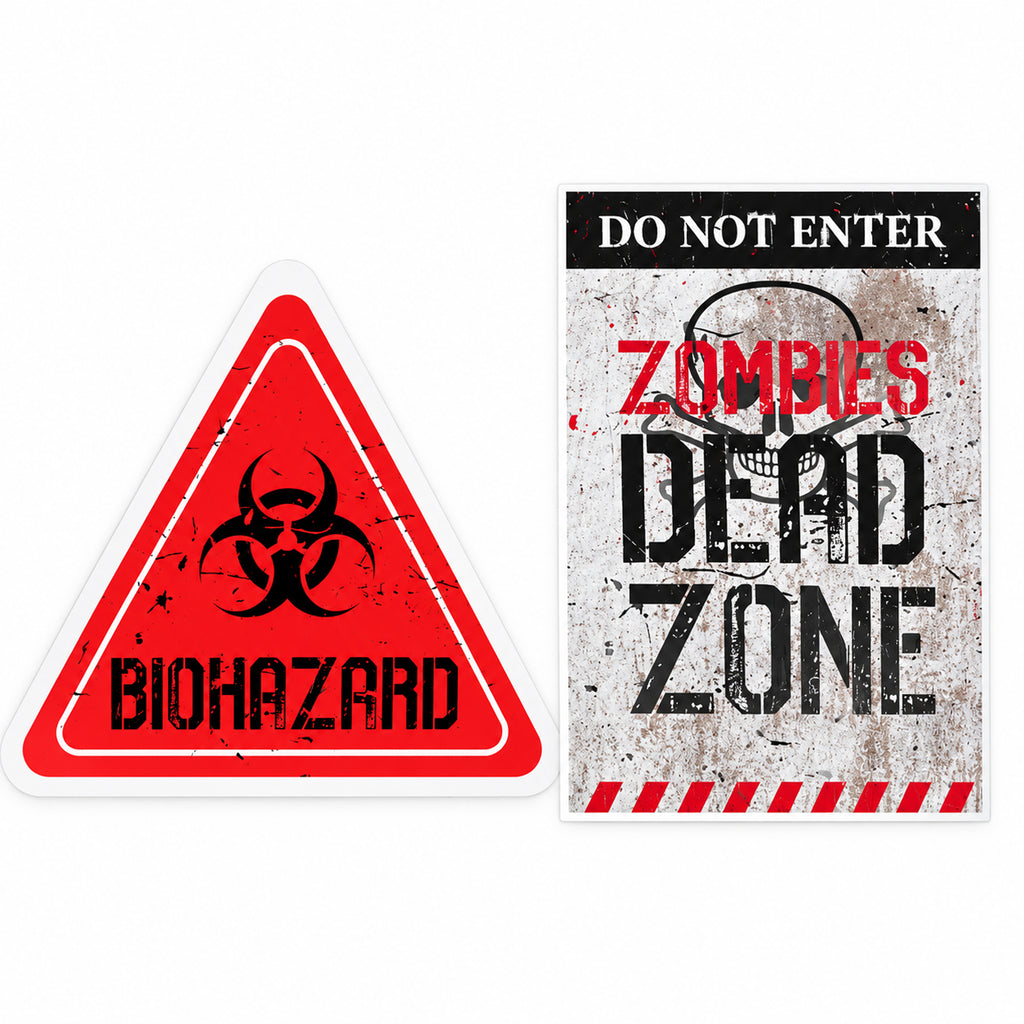 26 Piece Halloween Party Decoration Kit- Zombie Themed