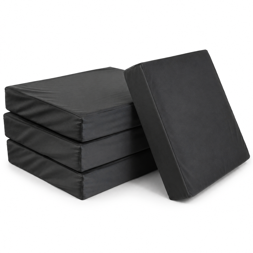 Vinyl Wheelchair Cushion with Memory Foam 2 and 3 Inch