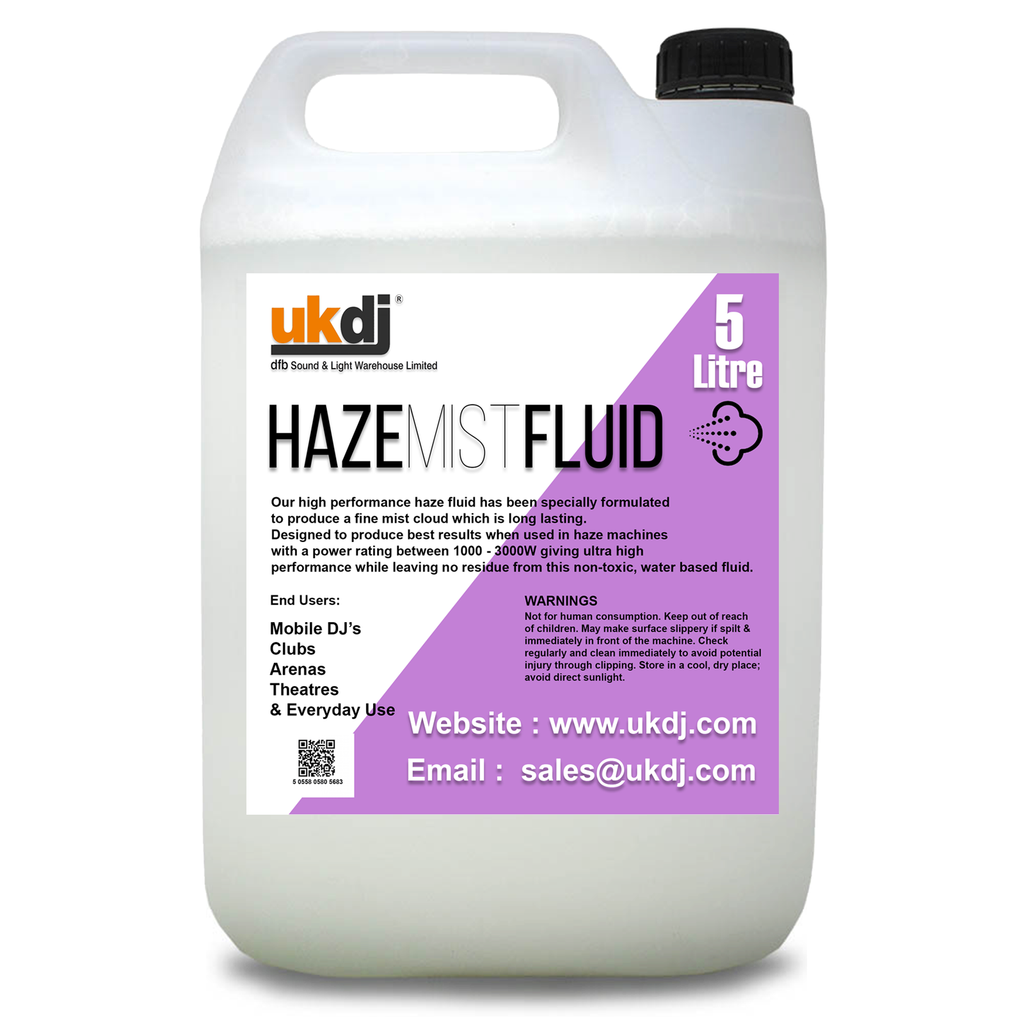 Haze Fluid 5L HQ Professional Fog Liquid Scented