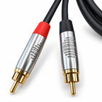 3.5mm Stereo Jack to Twin RCA Lead 1.5M 3.0M 5.0M Neutrik Rean iPRO215