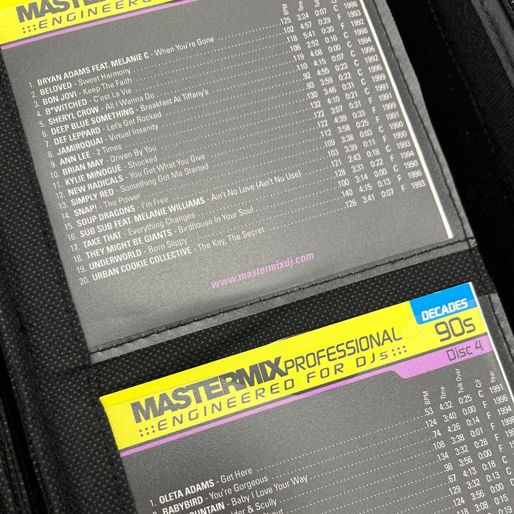 Mastermix Professional Decades Engineered For DJs Complete 30 CD Set 600 Tracks
