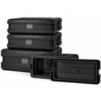 Rock Box 19" Rack Flight Cases Shallow Depth 2U to 6U