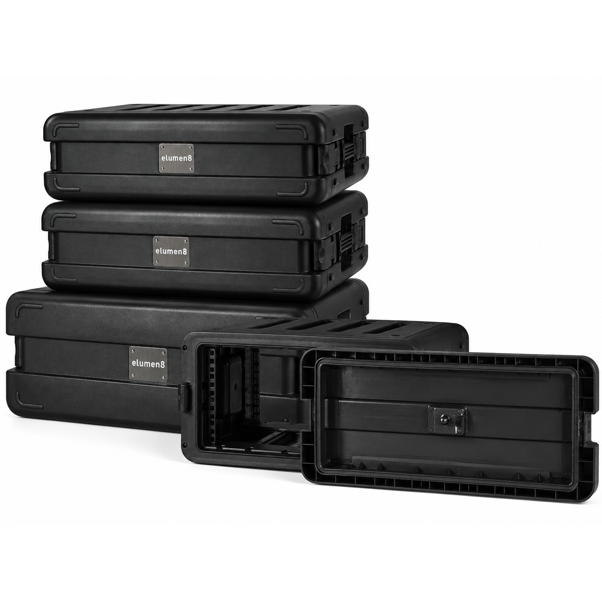 Rock Box 19" Rack Flight Cases Standard Depth 2U to 6U