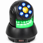 Pair of Star Wash Moving Head 30w Gobo Spot with LED Ring