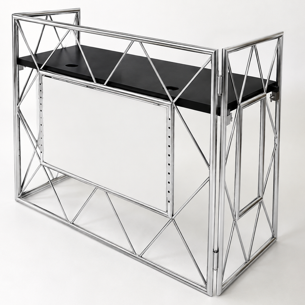 DJ Truss Booth Aluminium Station